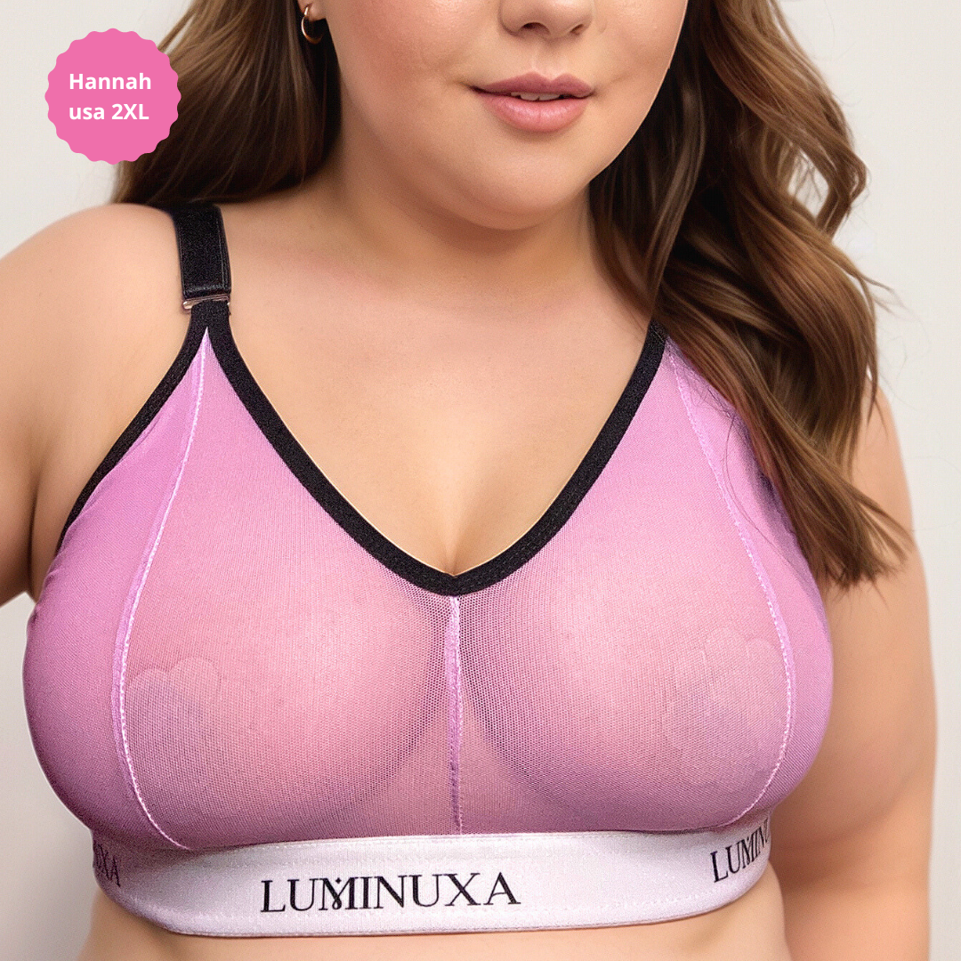 Felicia Bralette Mesh Lila Fortuna
