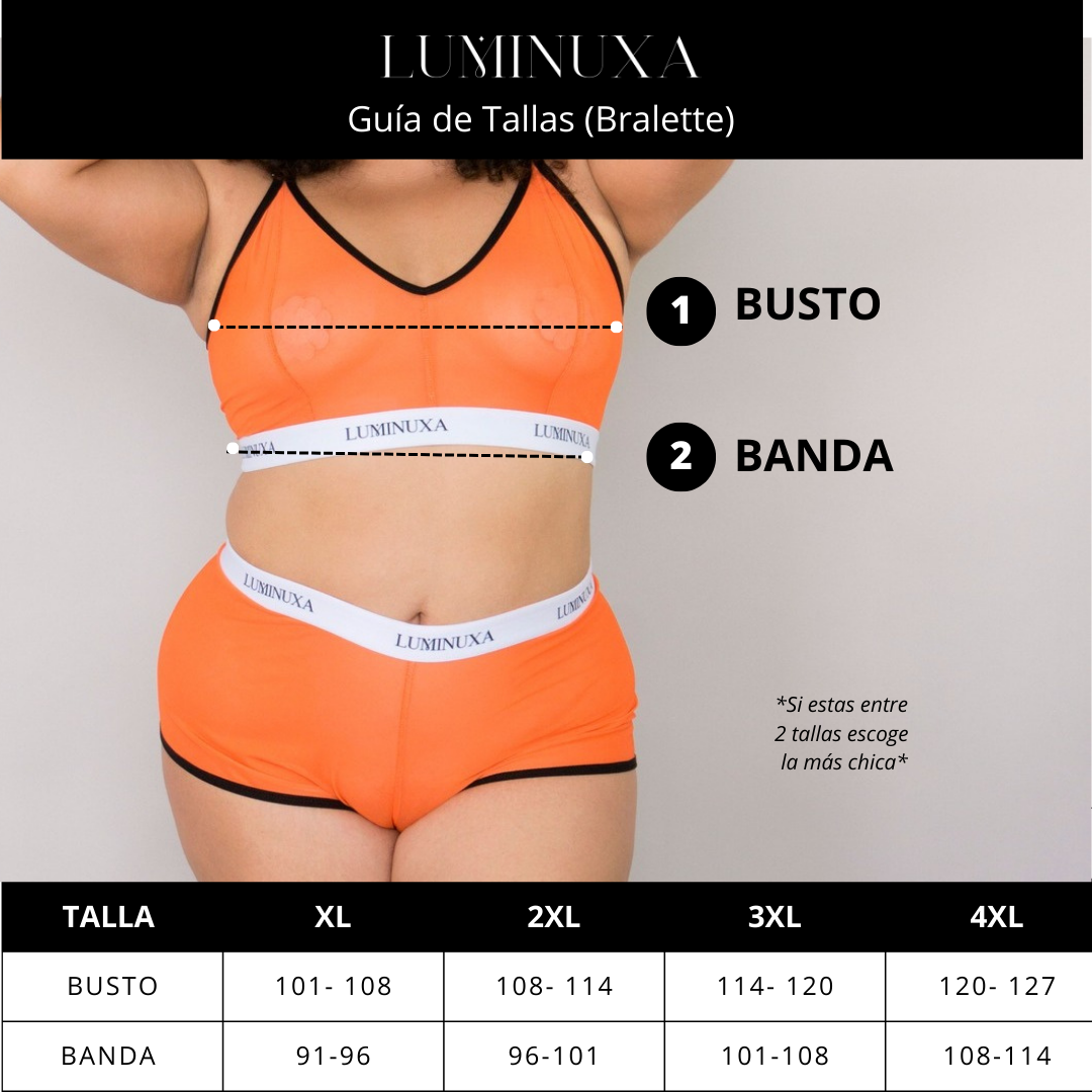 Felicia Bralette Mesh Salmón Seducción
